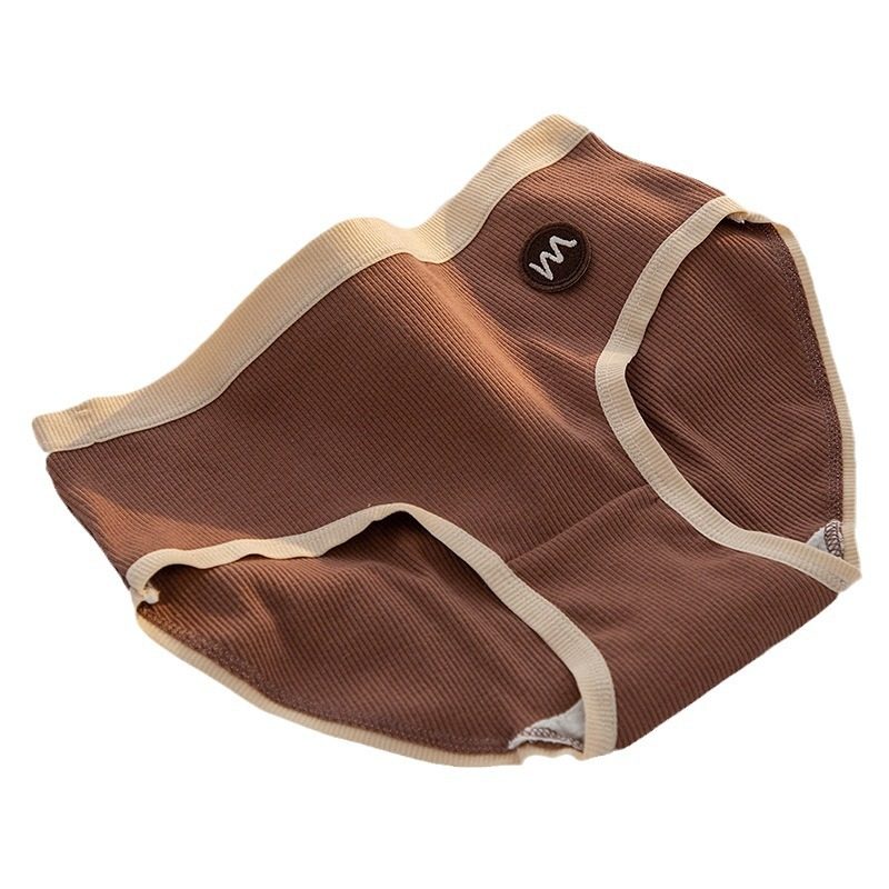 5A全棉三角内裤纯棉短裤A类婴儿棉美拉德色系中腰裤头13岁女大童,淘宝优惠券,粉丝福利购,淘宝优惠卷