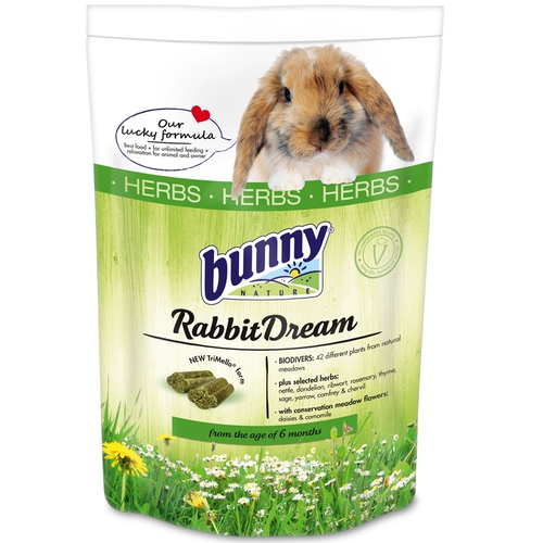 Spot German Bunny Rabbit Grain травы укрепляют версию кроличьи корм для кролика, основное зерно, 1,5 кг