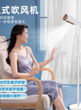 立式落地吹风机懒人负离子神器直