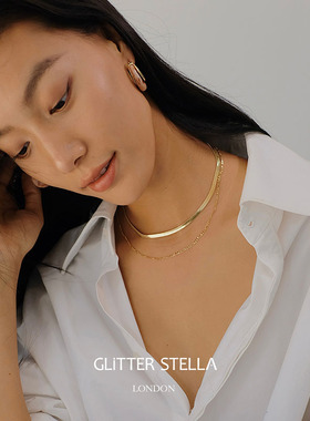 GLITTER STELLA【孙千烟火人家陶姝娜同款】蛇骨链凯旋链叠戴套装