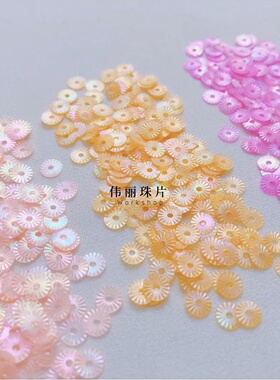 法式刺绣亮片伟丽珠片PVC