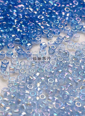【2mm透明彩米珠系列】