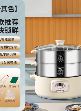 志高304电蒸锅多功能家用大容量