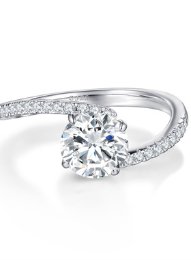欧美畅销纯银锆石純银套戒组合7*7mm戒指套装银戒925 Silver ring