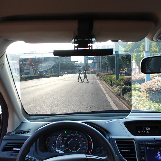 Glasses anti-glare driver's visor