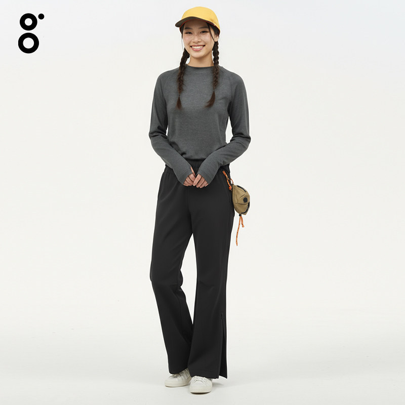 八度丘美利奴羊毛速干衣长袖女运动T恤男户外跑步徒步登山服上衣,淘宝优惠券,粉丝福利购,淘宝优惠卷