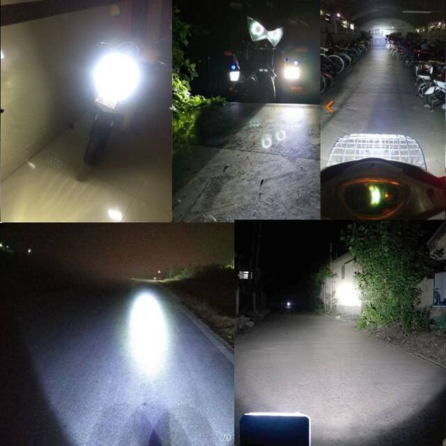 ລົດໄຟຟ້າ Super bright led headlight ລົດຈັກ