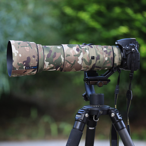 尼康AF-S 200-500mm F5.6E 防水材质镜头炮衣ROLANPRO若兰炮衣 - 图1