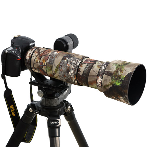 尼康AF-S 200-500mm F5.6E 防水材质镜头炮衣ROLANPRO若兰炮衣 - 图0
