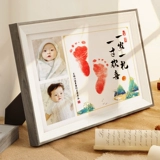 Детские отпечатки рук и ног, памятная подарочная коробка, защитный амулет, чернильная подушечка для новорожденных, хваталка, подарок на день рождения