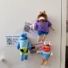 Cartoon Cute Beechburg Residents Refrigerator Magnetic Sticker Hole Board Entry Door Home Decor Magnetic Sticker