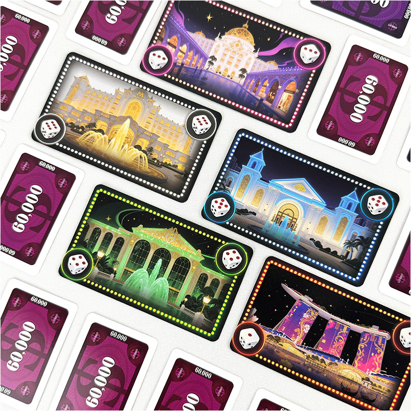 拉斯维加斯桌游卡牌多人休闲聚会模拟LASVEGAS赌狗游戏小盒便携版,淘宝优惠券,粉丝福利购,淘宝优惠卷