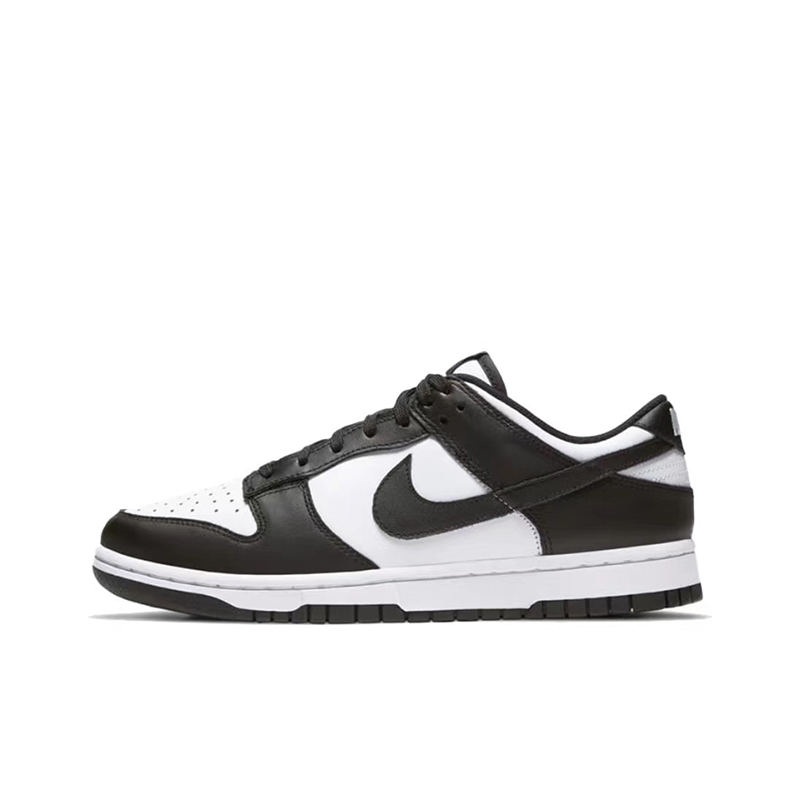 Nike耐克男女鞋 Dunk Low Retro 黑白熊猫休闲低帮板鞋DD1391-100