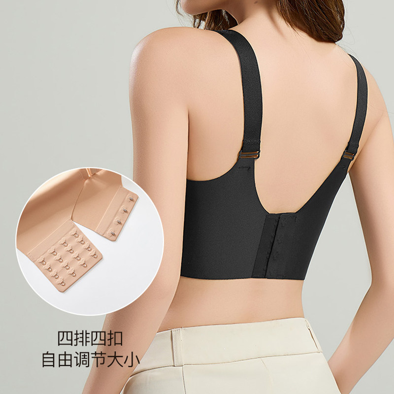 ROVO粉底液哺乳内衣产后喂奶专用聚拢收副乳防下垂大胸显小文胸罩,淘宝优惠券,粉丝福利购,淘宝优惠卷