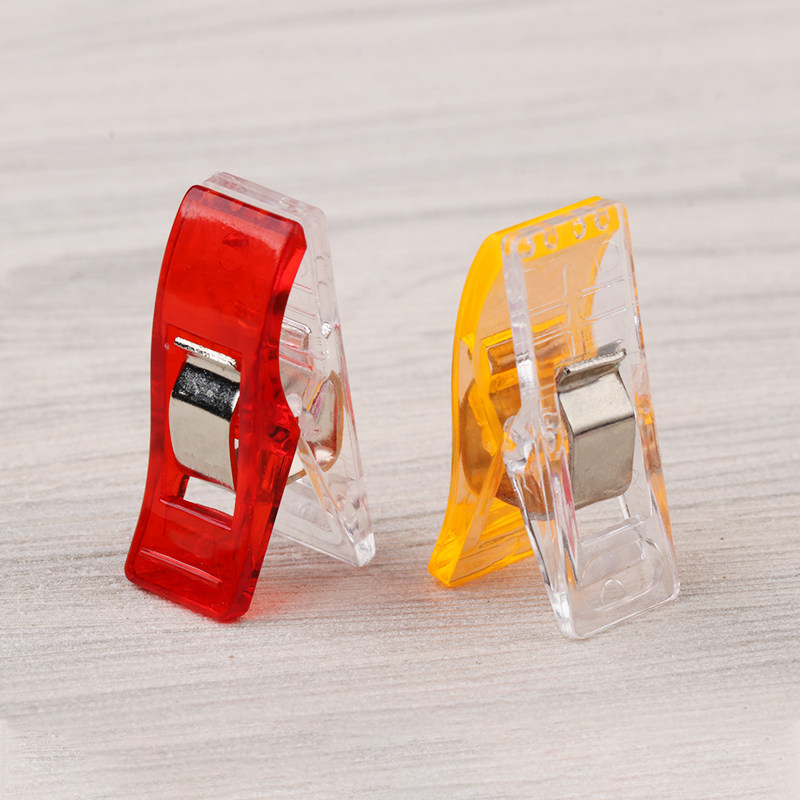 包边固定夹 小夹子 强力夹 办公用 彩色塑料夹 拼布夹子  定位夹,淘宝优惠券,粉丝福利购,淘宝优惠卷