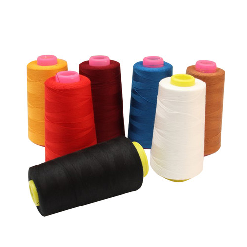 3000码缝纫机线 家用宝塔线 高强度402涤纶缝纫机线大卷线 手缝线 - 图3