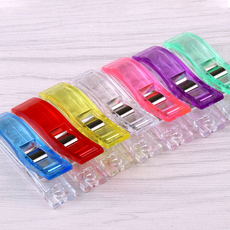 包边固定夹 小夹子 强力夹 办公用 彩色塑料夹 拼布夹子  定位夹,淘宝优惠券,粉丝福利购,淘宝优惠卷