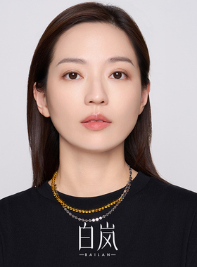 白岚流金项链女轻奢琥珀项链