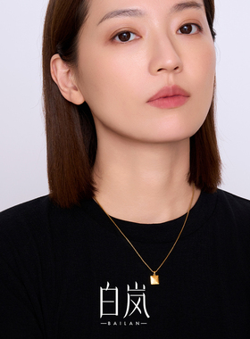 白岚鸣沙项链925银新款毛衣链女小众轻奢饰品精致高级首饰XL5701