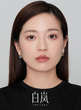 白岚S925时尚珍珠女耳钉