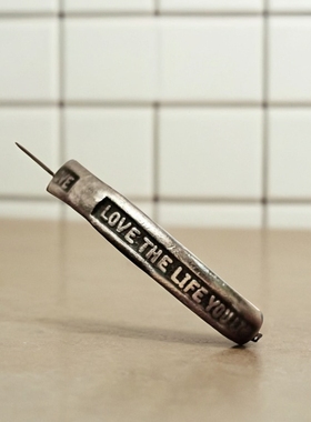 纯银字母男士尾戒时尚款个性定制