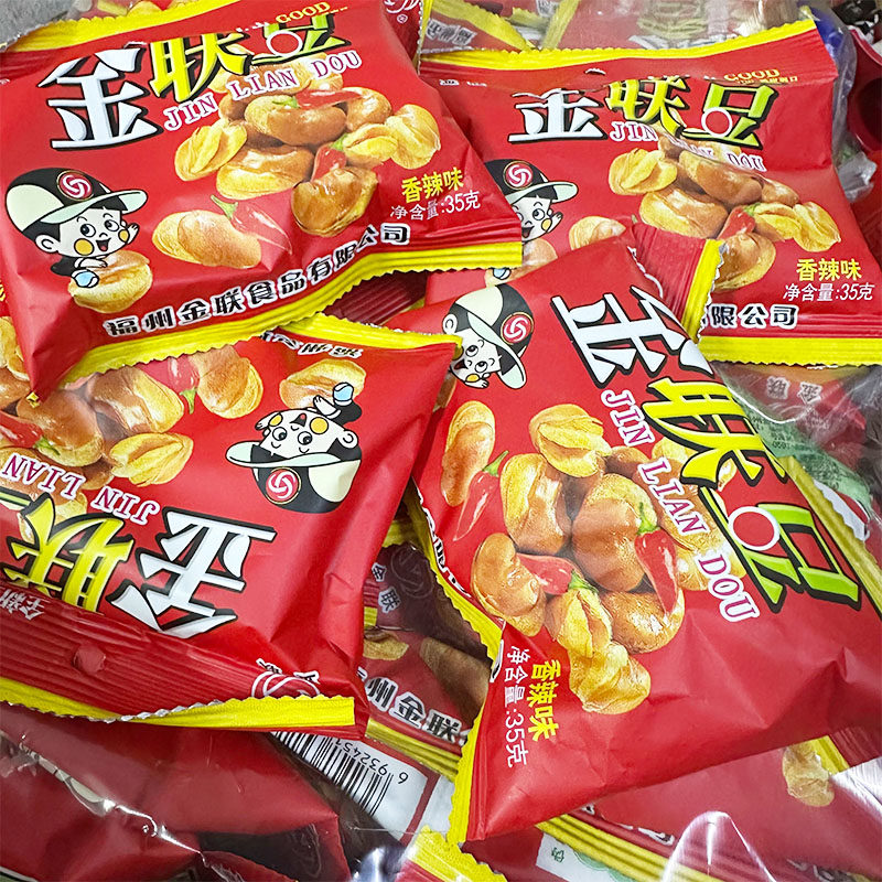 金联豆 金联蚕豆金联豆 怪味豆 香辣脆碗豆五香豆兰花豆休闲零食