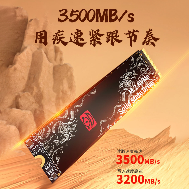 朗科长江颗粒pcie固态硬盘500g1t 2tb高速笔记本电脑SSD台式机m.2 - 图0