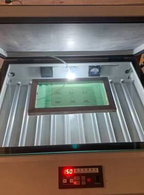 LED紫外线晒版曝光制版机丝网印刷设备吸气泵真空制版设备台式