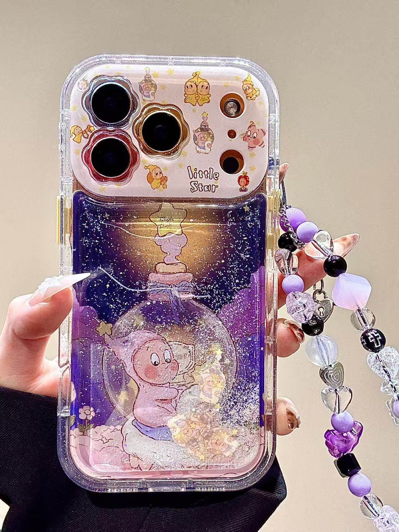 闪粉流沙许愿球星星男孩链条适用苹果17promax手机壳15iphone16 · 苹果14 许愿球星星男孩,淘宝优惠券,粉丝福利购,淘宝优惠卷