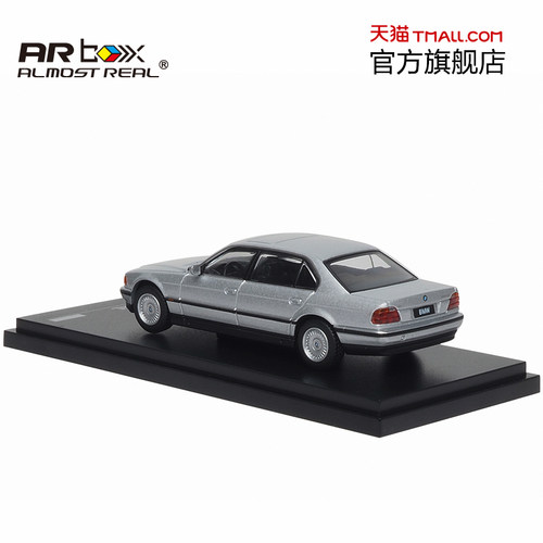 宝马 750iL（E38）银色1:64合金车模 AR box汽车模型 Almost Real - 图3