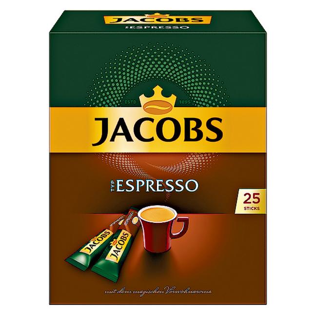 德国雅各布斯Jacobs Espresso意式浓缩黑咖啡速溶纯咖啡1.8g*25支 - 图3