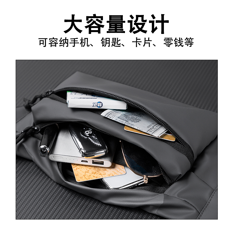 威鸟旗舰店运动跑步手机腰包男女户外登山防水多功能马拉松装备健身斜挎胸包2