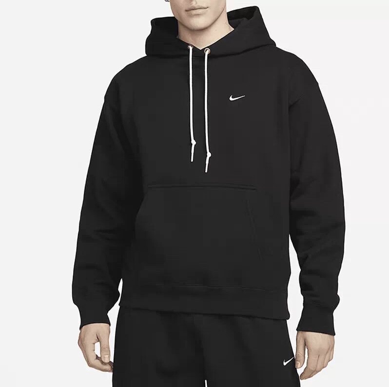 正品Nike/耐克 LAB男子秋冬加绒休闲运动卫衣连帽套头衫DX1356
