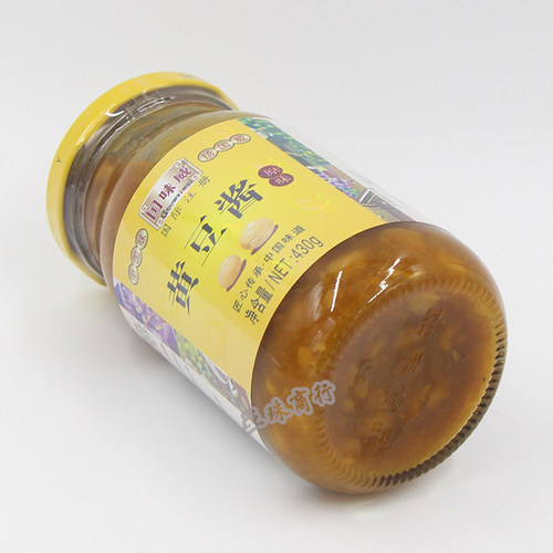 增城特产如丰国味威黄豆酱430g调味酱豆酱调料包邮 - 图0