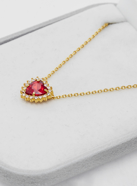 boshuolinjuicy时尚红色项链