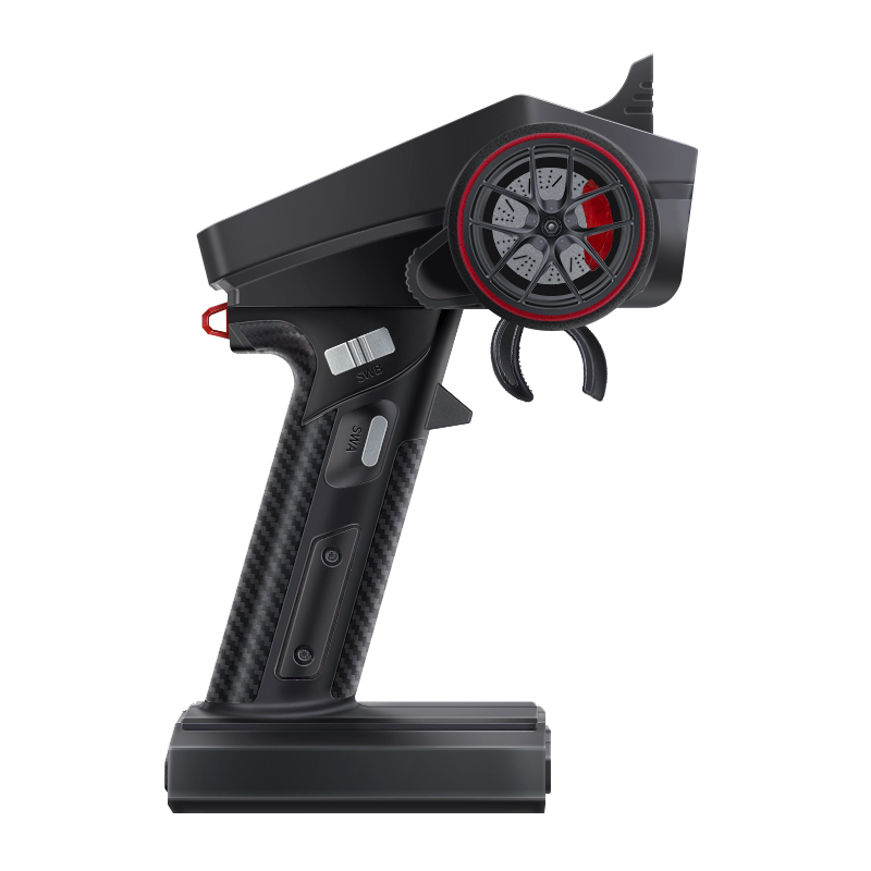 hotrc ct-8a 遥控器 8通道枪控 RC模型车 船遥控器 大屏 金属手轮 - 图2