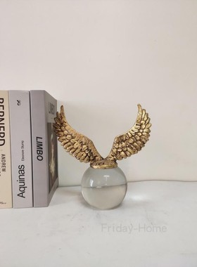 水晶，铁装饰美式简约创意摆饰