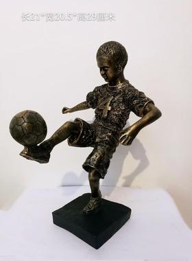 儿童房抽象雕塑合成树脂运动员