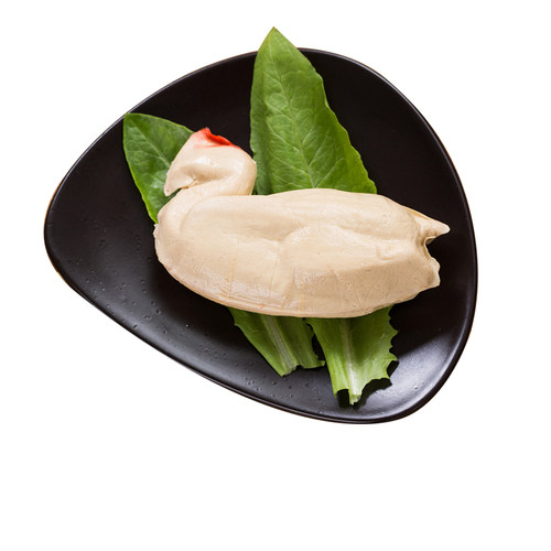 【齐善素食_鸿运旺财素鸡】素整鸡大豆蛋白素肉仿荤素鸡人造肉 - 图1