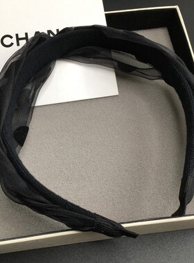 波点网纱发箍日韩甜美减龄头箍