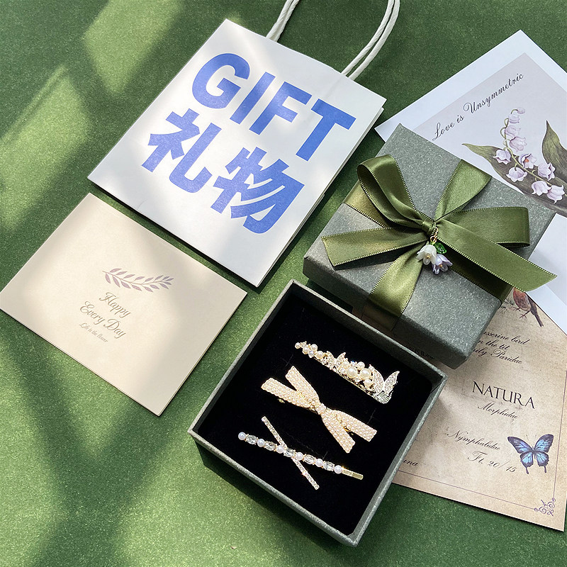 女生日礼物送闺蜜朋友同学创意森系发夹子520情人节成人礼毕业18