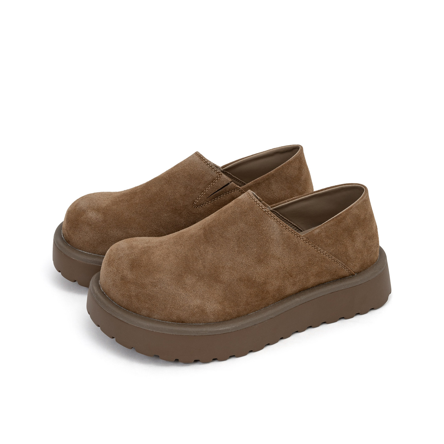 厚底全包勃肯鞋男女复古休闲一脚蹬懒人乐福鞋情侣增高大头穆勒鞋,淘宝优惠券,粉丝福利购,淘宝优惠卷