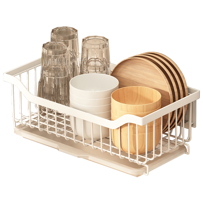 不锈钢免打孔厨房置物架壁挂式果蔬篮水果挂墙上挂架调味料收纳架 - 图3