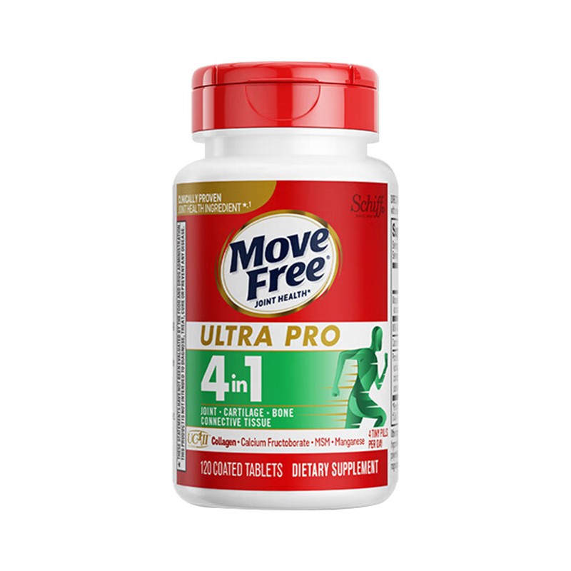Movefree益节骨胶原蛋白软骨精华UC2+MSM加锰120金装白瓶四效合一 - 图3