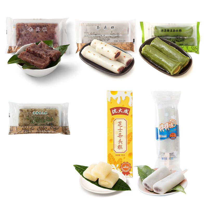 沈大成赤豆糕老上海特产点心糕点地方特色传统零食发糕茶点条头糕,淘宝优惠券,粉丝福利购,淘宝优惠卷