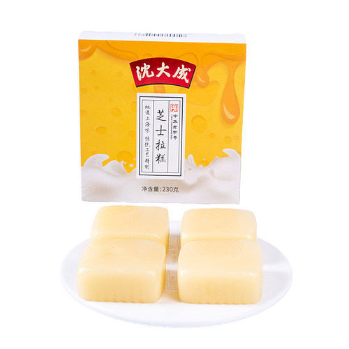 沈大成桂花拉糕老上海传统手工糕点正宗网红小吃休闲食品桂花糕糖 - 图0