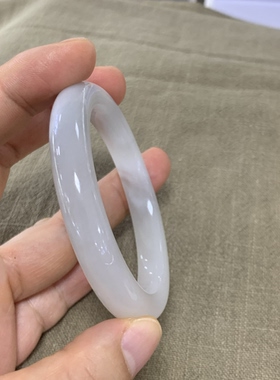 如意玉都-和田玉玉镯 手镯54圈口