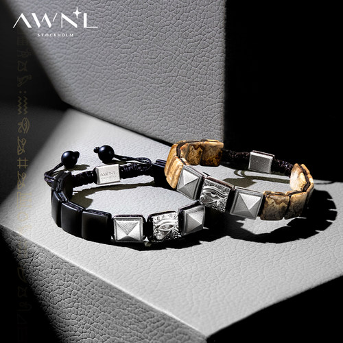 AWNL此沙同款荷鲁斯之眼手链男款高级轻奢小众生日礼物送礼 - 图0