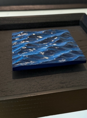 悬浮海｜海浪装饰画梳妆台摆件客厅书房卧室装饰创意高级礼品礼物
