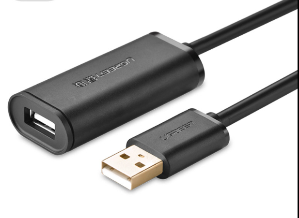 绿联 US121usb延长线USB2.0公对母信号放大器无线网卡数据延长线-图0